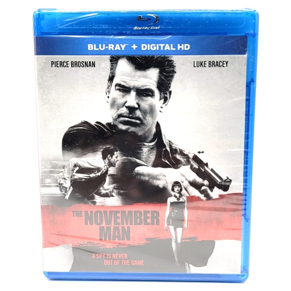 The November Man Blu-ray, 2014 Pierce Brosnan FACTORY SEALED NEW